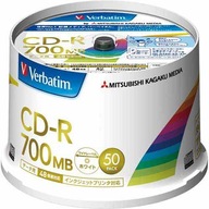 Verbatim CD-R Silver Printable Japan 1ks obálka CD