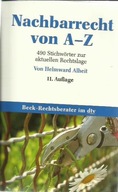 40374 Nachbarrecht von A - Z: 490 Stichworter zur