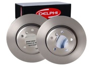 Delphi диски гальмівні, диск перед до ford focus mk2 mk3 kuga, куга і ii c-max volvo v40 - фото