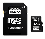 Karta pam MicroSD 32GB GOODRAM + adapter Class 10
