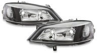 Opel astra g ii 98- фара фара черный depo