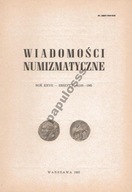 Wiadomości Numizmatyczne - 1983 rok - nr 3-4
