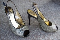 SEBASTIAN MILANO 38,5 włoskie czółenka skóra nowe