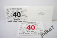 Zaproszenia na urodziny 40 30 25 dowolne