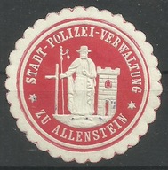 Zalepka- Allenstein -Olsztyn - Policja