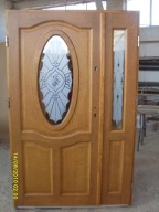 DRZWI ZEWNĘTRZNE DREWNIANE DWUSKRZYDŁOWE Dz12