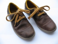 PANTOFLE CHŁOPIĘCE SKÓRZANE BRĄZ ROZM 30 CLARKS