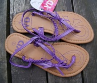 SANDALKI fiolet SKOROPO , DZIECKO GIRL 30 primark