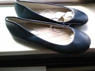 baleriny granatowe MATOWE ATMO , 36 primark