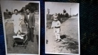2 x Gdańsk Wrzeszcz dziecko wózek 1948 (847)
