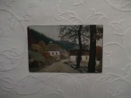 KARTA POCZTÓWKA WIEŚ LEŚNICTWO DRZEW PRZEMYŚL 1929