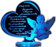 WALENTYNKI PODŚWIETLANA STATUETKA Z AMORKIEM LED