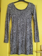 E zwiewna panterka DIVIDED PROSTA W Letnia S