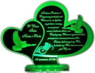 PODZIĘKOWANIA DLA RODZICÓW GRAWEROWANE ŚLUB HIT