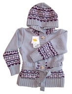 OKAZJA r. 104 polski ciepły sweter dziewczęcy