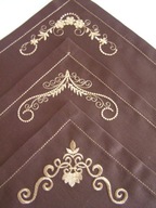 SERWETKI OBIADOWE ADAMASZEK Z HAFTEM