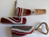 MIN 1626 zestaw korek korkociąg otwieracz AGAT