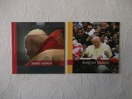 PAPIEŻ JAN PAWEŁ II SANTO SUBITO ŚWIĘTYMI BĄDŹCIE /KATOLICYZM RELIGIA WIARA