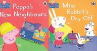 PEPPAS NEW NEIGHBOURS / MISS RABBITS DAY OFF.