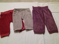 SPODNIE getry F&F 3-6 mies.+Cherokee 6-9 mi