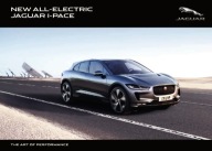 Jaguar I Pace prospekt model 2019 angielski