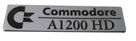 Badge sticker znaczek Amiga 1200HD