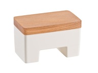 PRACTIC INTELIGENTNA MASELNICZKA WODNA Z POKRYWA POJEMNIK NA MASŁO BIAŁA