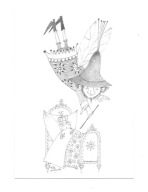 Pocztówka - Śpiąca Królewna i Skrzat Czarodziej / FW