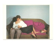 Pocztówka - Para na sofie i prawdziwa namiętność / OPIS !!!