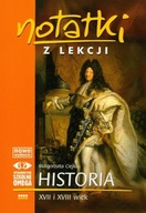 Notatki z lekcji Historia XVII i XVIII wiek Małgorzata Ciejka