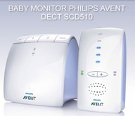 Philips - Elektronická Nanny AVENT DECT SCD510