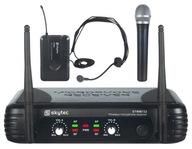 Bezdrôtový mikrofónový set Skytec STWM722C