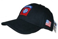 82. AA čierna baseballová čiapka s výšivkou
