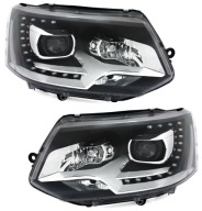 Фары vw t5 2010-15 tru drl ксенон look дневное фото, цена
