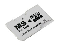 PSP22 Adaptér 2x Micro SD na MS DUAL PSP
