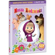 Masza i Niedźwiedź, pakiet części 4-6 (3 DVD) płyta DVD