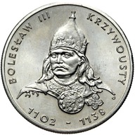 Moneta 50 złotych Polska PRL - moneta - 50 Złotych 1982 - BOLESŁAW KRZYWOUSTY 1102-1138 - UNC z 1982 roku