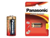 Bateria litowa Panasonic CR123A 1 szt.
