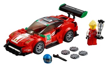 LEGO 75886 LEGO Speed ​​Champions Ferrari 488 GT3 Scuderia Corsa + БЕСПЛАТНО