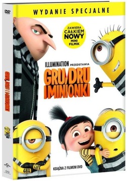 Film Gru Dru i Minionki płyta DVD+ booklet