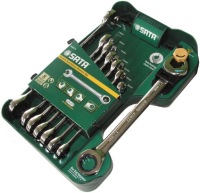 ПЛОСКИЕ КЛЮЧИ С УШКОМ 8EL С ТРЯСКОВОЙ МЕХАНИЗМОМ SATA 08007A