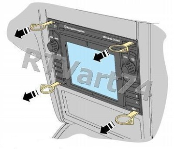 Ключ-экстрактор ключей Mercedes Audi Skoda Seat Ford VW