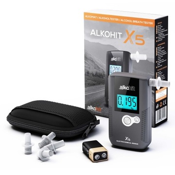 Электрохимический алкотестер Alkohit X5 Personal LCD