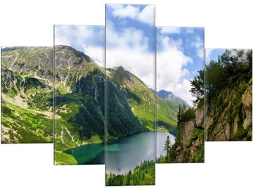 Фотография Morskie Oko Tatra Mountains Закопане 150x105 Триптих