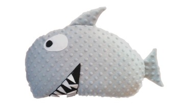 Хлопковая подушка Minky Shark Shark Fish 45x30