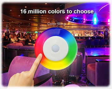 Mi-Light RGB RGB+W LED пульт дистанционного управления 4 ЗОНЫ СЕНСОРНЫЙ Wi-Fi MI-LIGHT FUT096