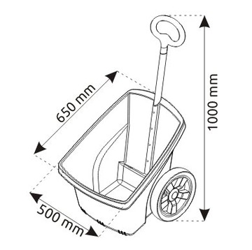 NEW GARDEN BARROW HAGSEN ORANGE 67л.