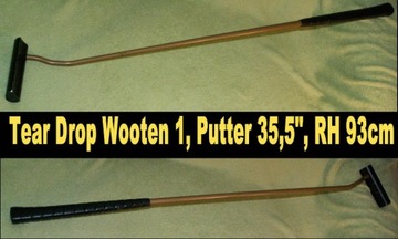 клюшка для гольфа PUTTER TEARDROP WOOTEN 1 (RH)