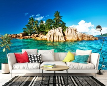 3D фотообои «Океан» Palm Island 208x146 F00512