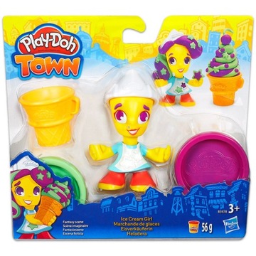 Фигурка PLAY-DOH TOWN ПОСТАВЩИК МОРОЖЕНОГО пласти-тесто